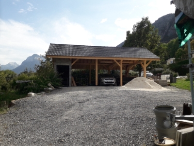 S Garage sur poteaux La Thuile Sept 2023